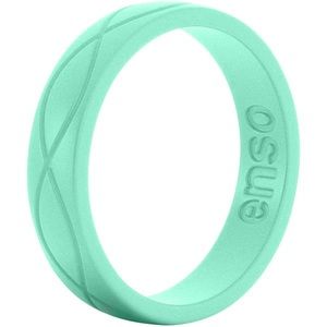 ENSO Womens Infinity Ring Silicone Wedding Band